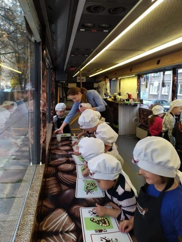 Autobus czekoladowy – przedszkole