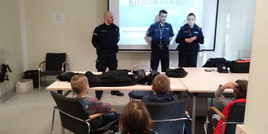 Odwiedziny w Komendzie Miejskiej Policji