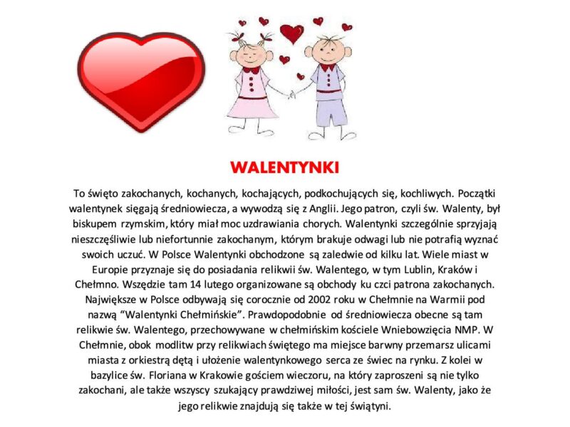 Samorząd – Walentynki