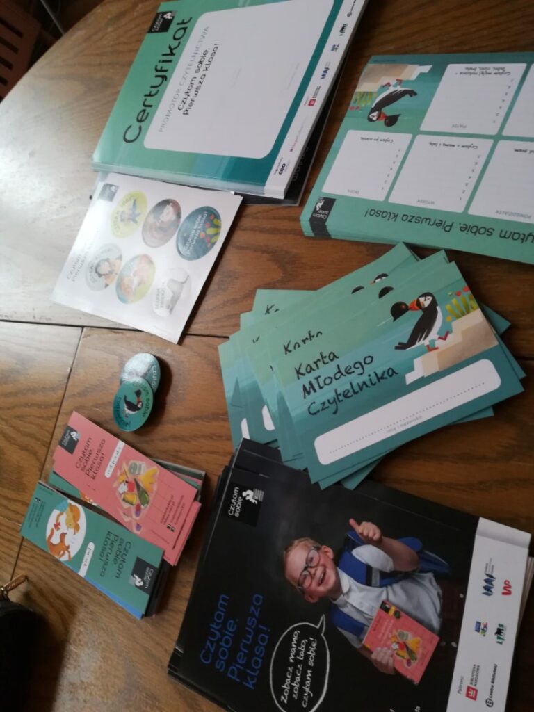 Zakończenie projektu: Czytam sobie. Pierwsza klasa – 1b