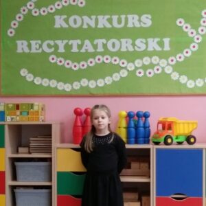 Przedszkolny Konkurs Recytatorski „Mój ulubiony wiersz”