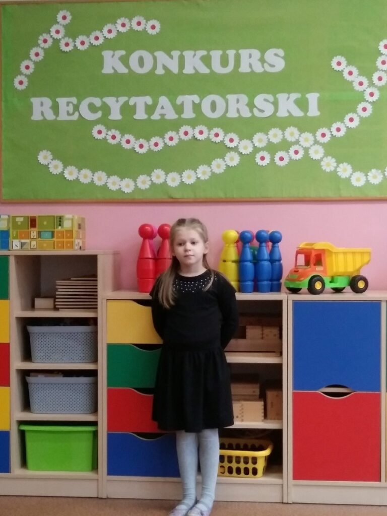 Przedszkolny Konkurs Recytatorski „Mój ulubiony wiersz”