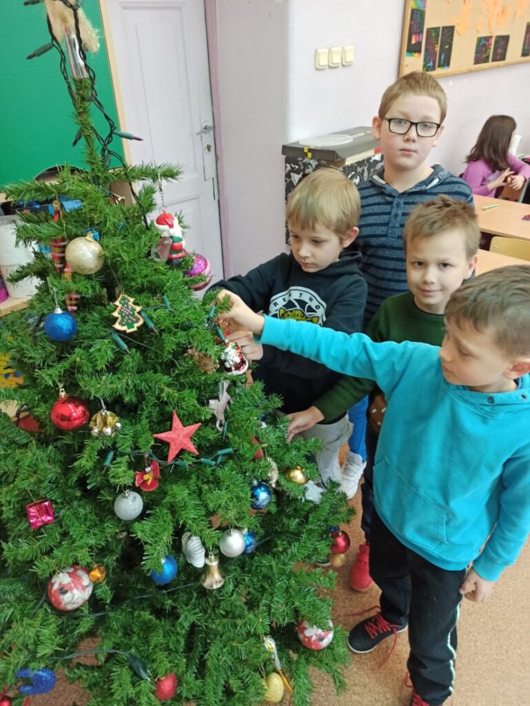 Mikołajki w klasie 2b