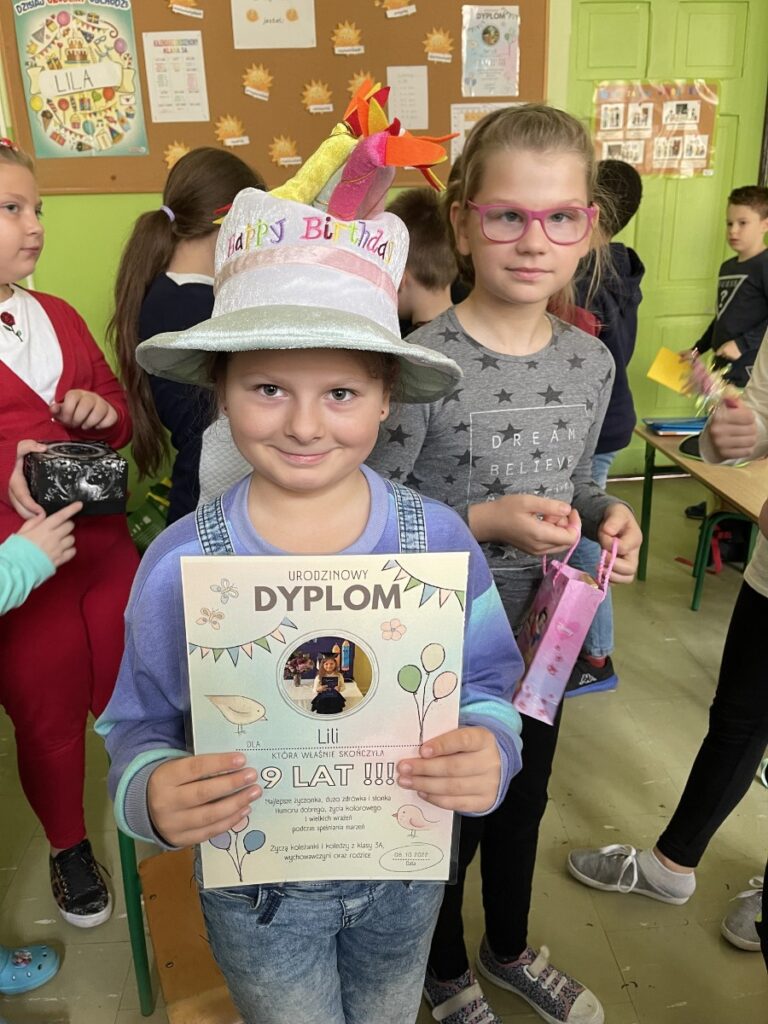 Świętujemy Urodziny w Klasie 3a
