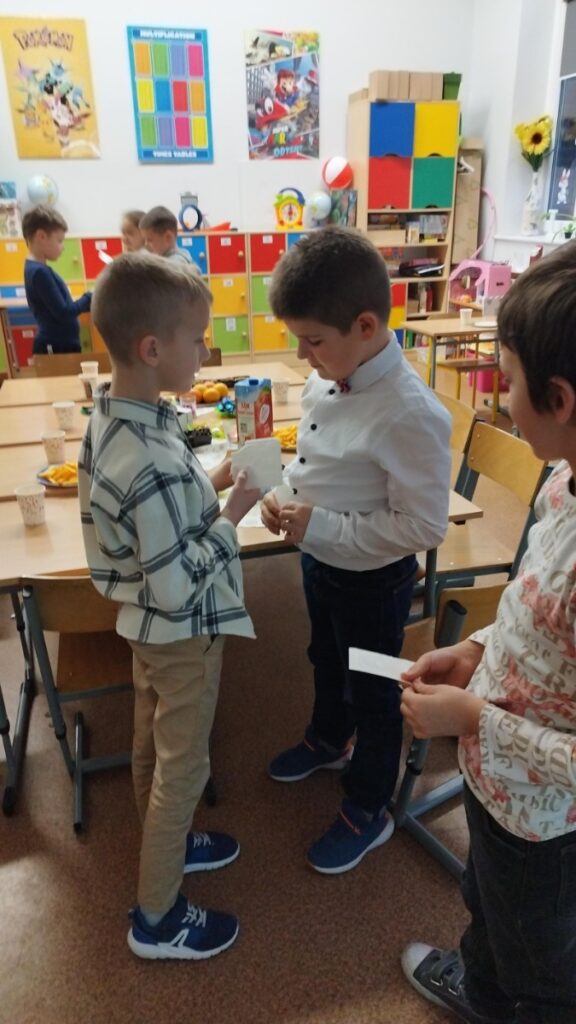 Wigilijne spotkanie w 2a