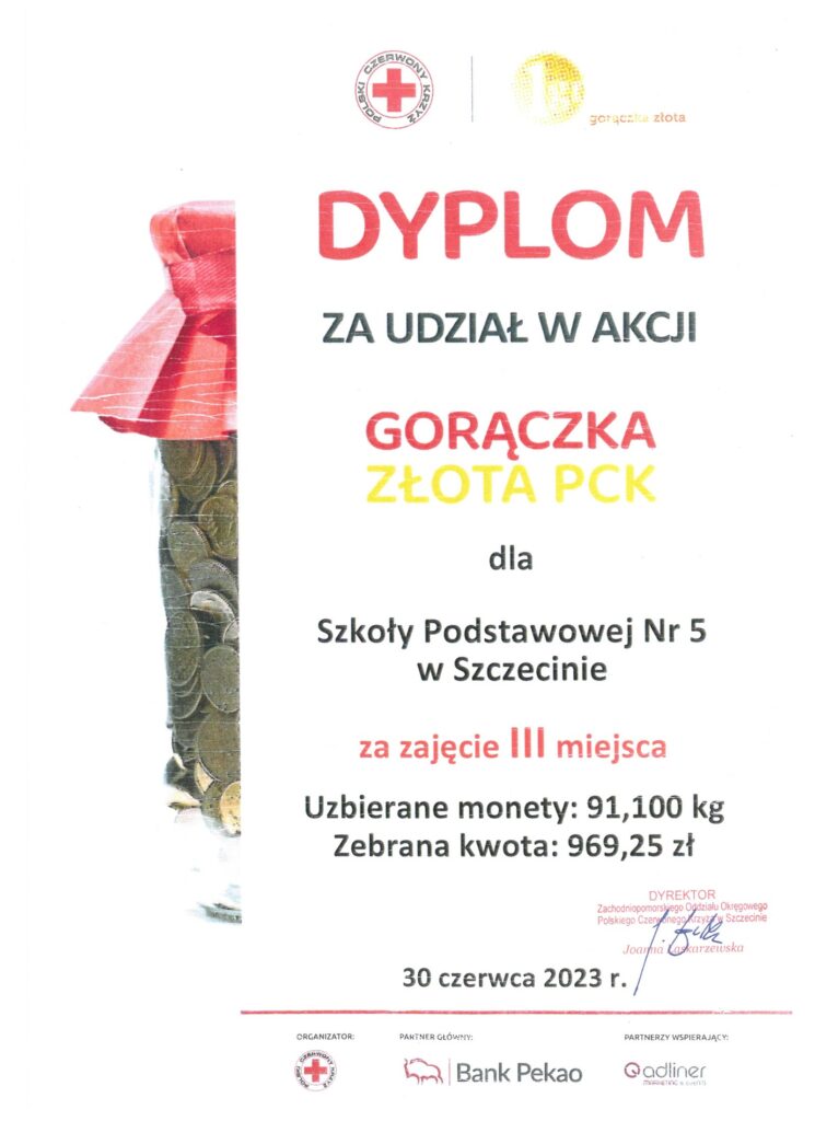 „Gorączka złota” 2022-2023 – III miejsce