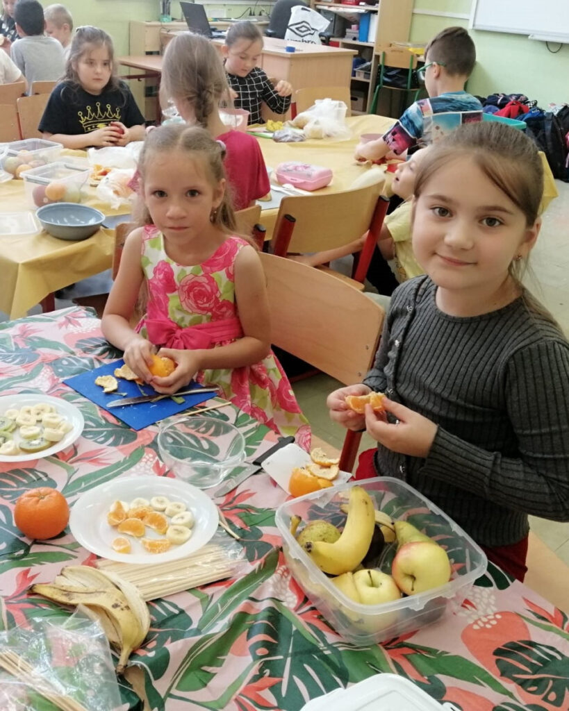 Smacznie, zdrowo, kolorowo w klasie 2b