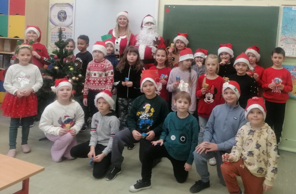 Mikołajki w klasie 2b