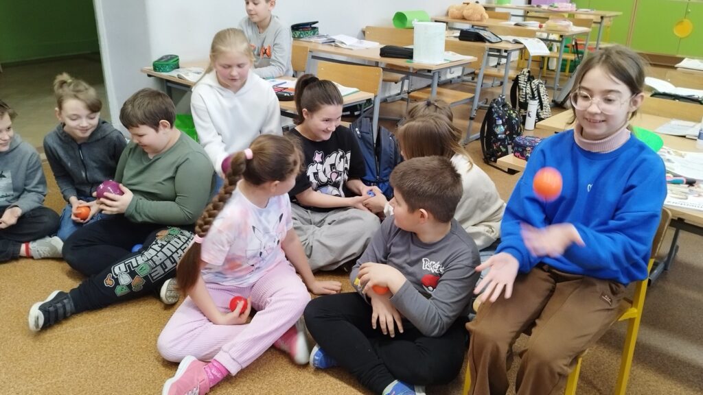 Pierwsze kroki z żonglerką