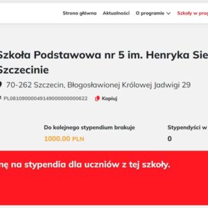 Stypendia św. Mikołaja w naszej szkole