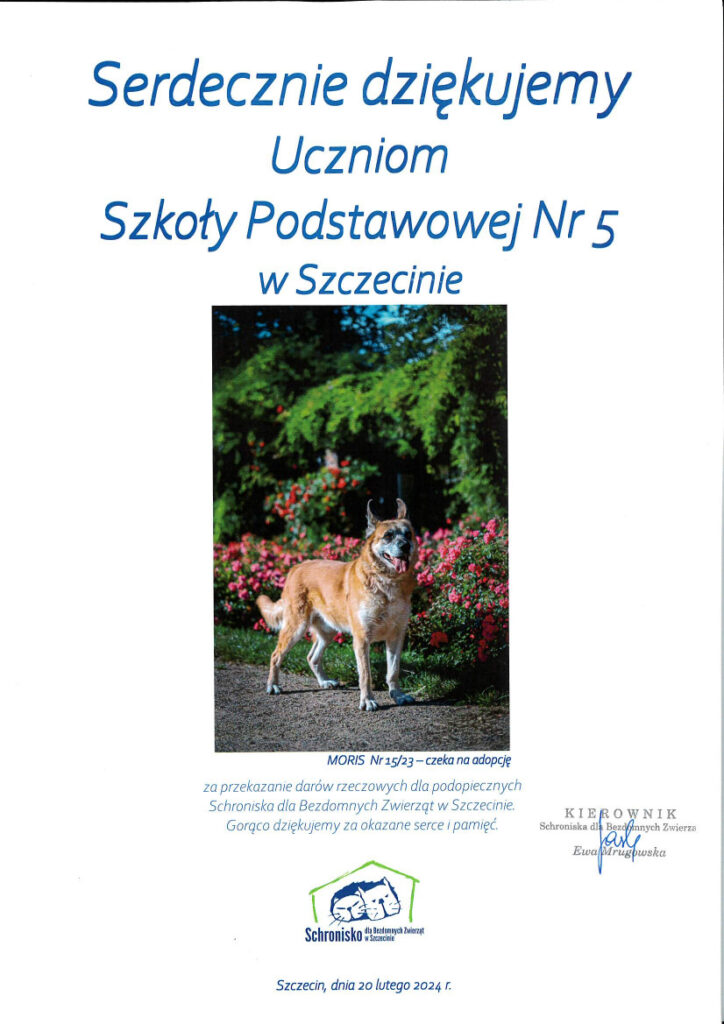 Podziękowanie