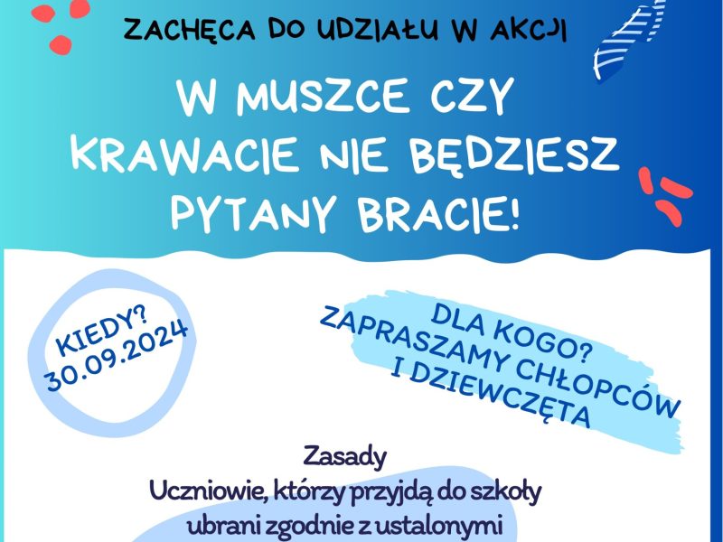 Samorząd Uczniowski zachęca do akcji