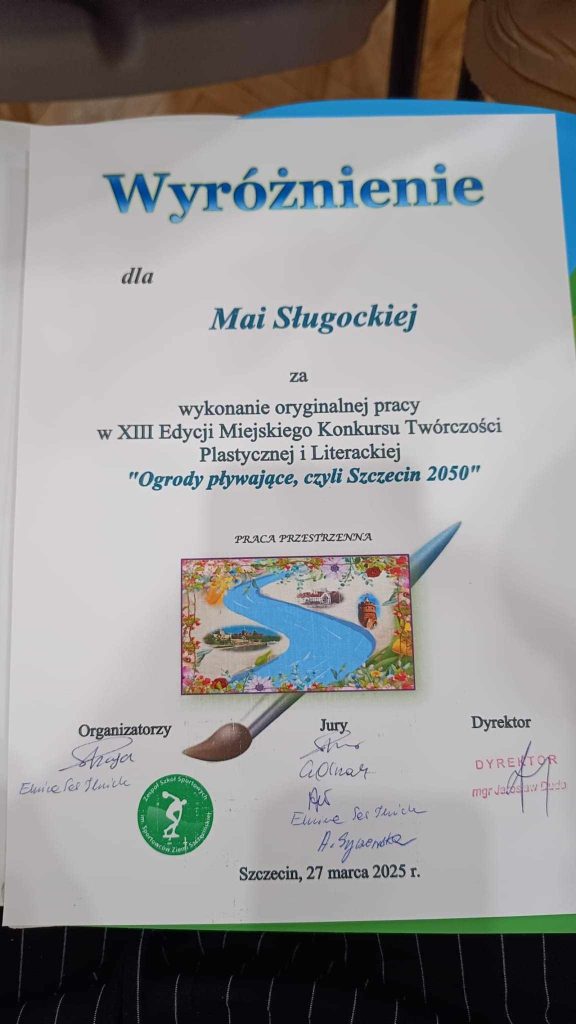 „Ogrody pływające, czyli Szczecin 2050” – grupa 01