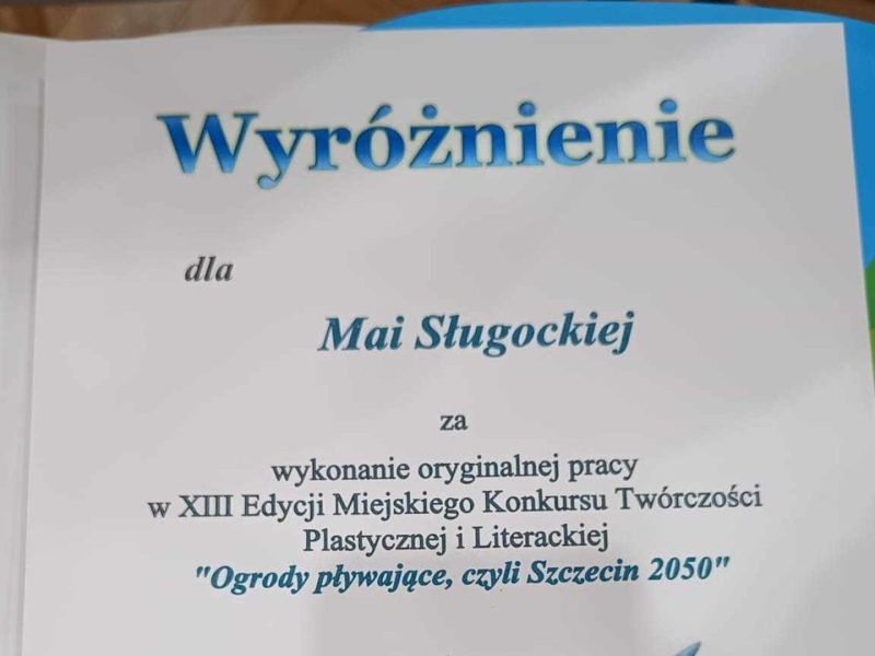 „Ogrody pływające, czyli Szczecin 2050” – grupa 01
