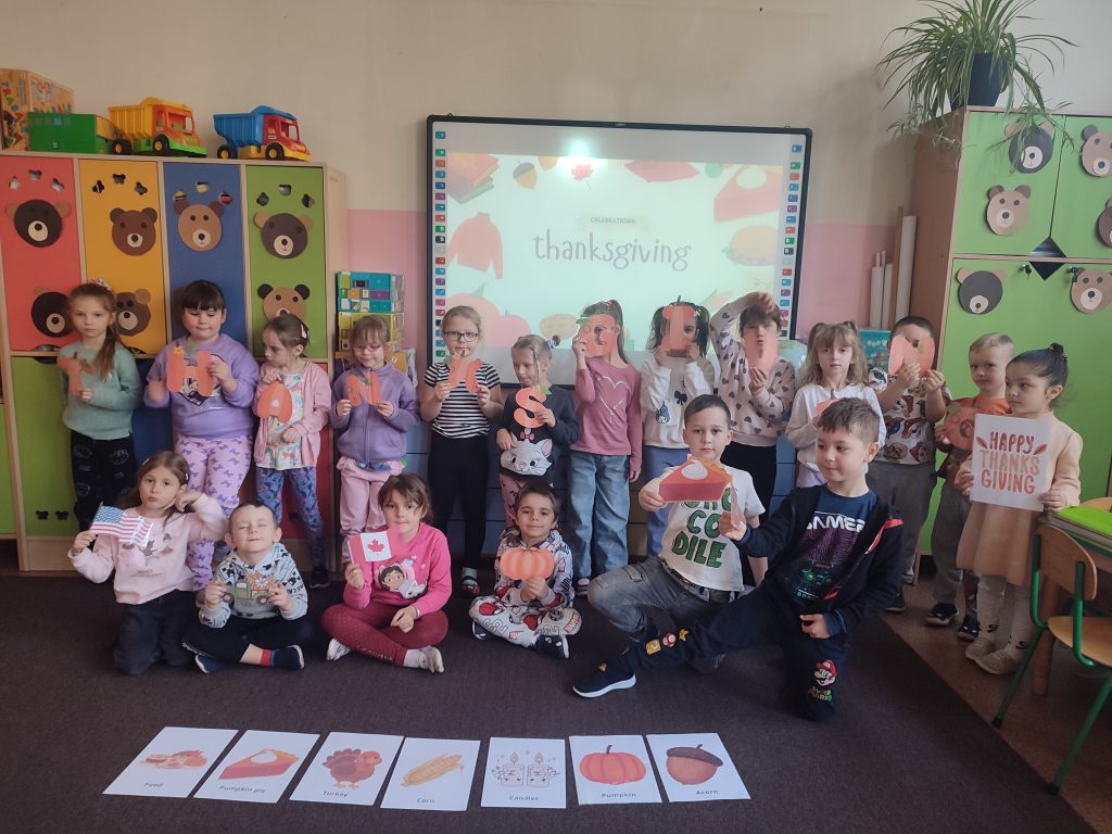 Thanksgiving – Święto Dziękczynienia. Angielski w przedszkolu