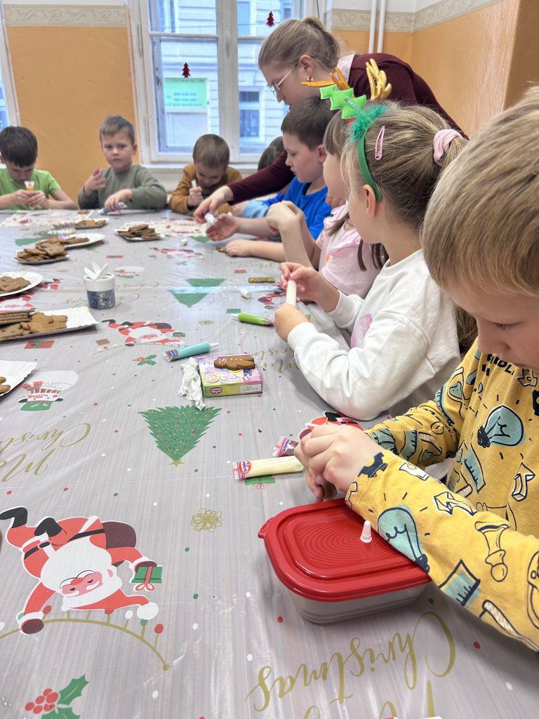 Warsztaty piernikowe w klasie 1b