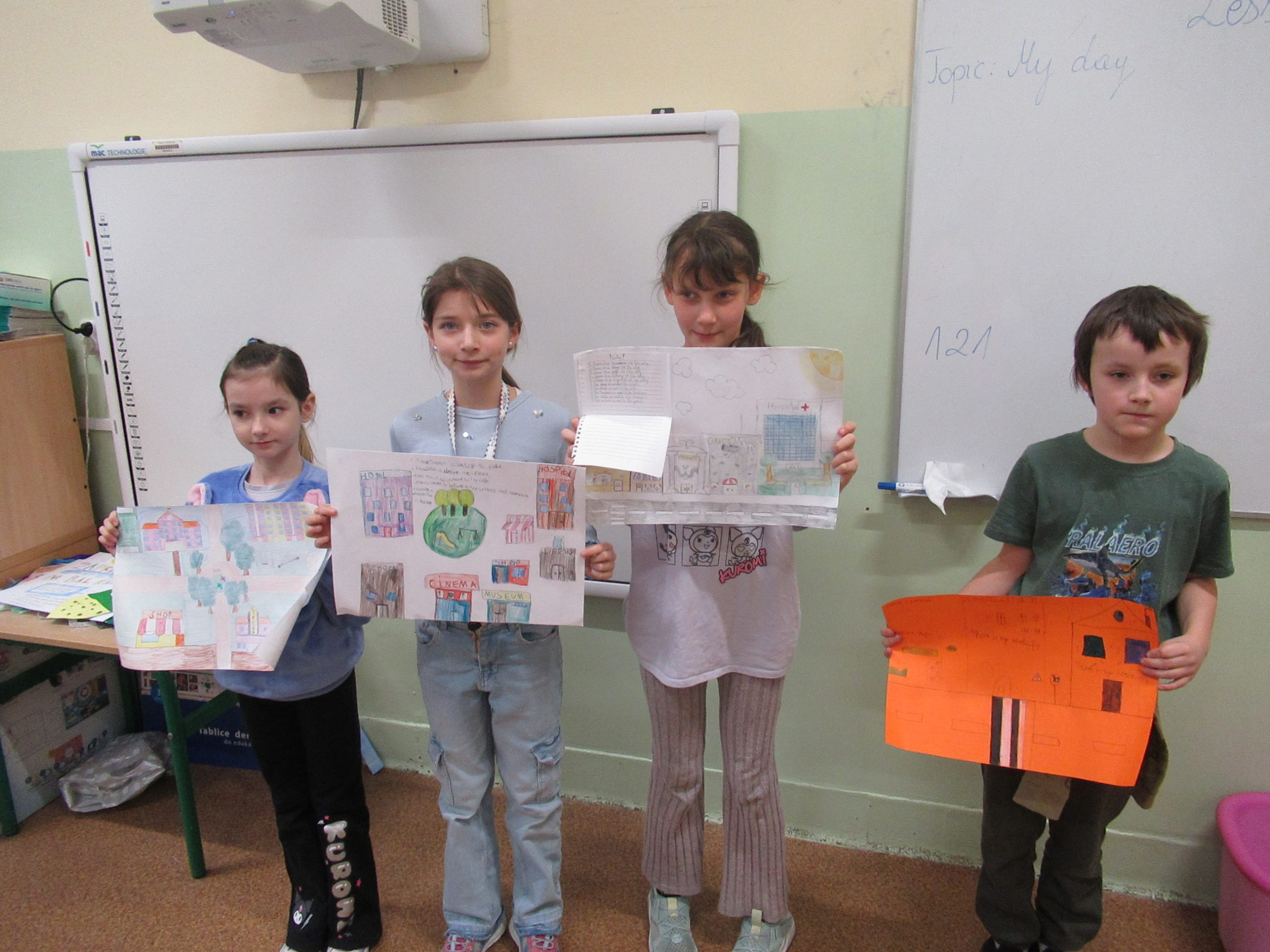 My dream town- projekt w klasie 3b