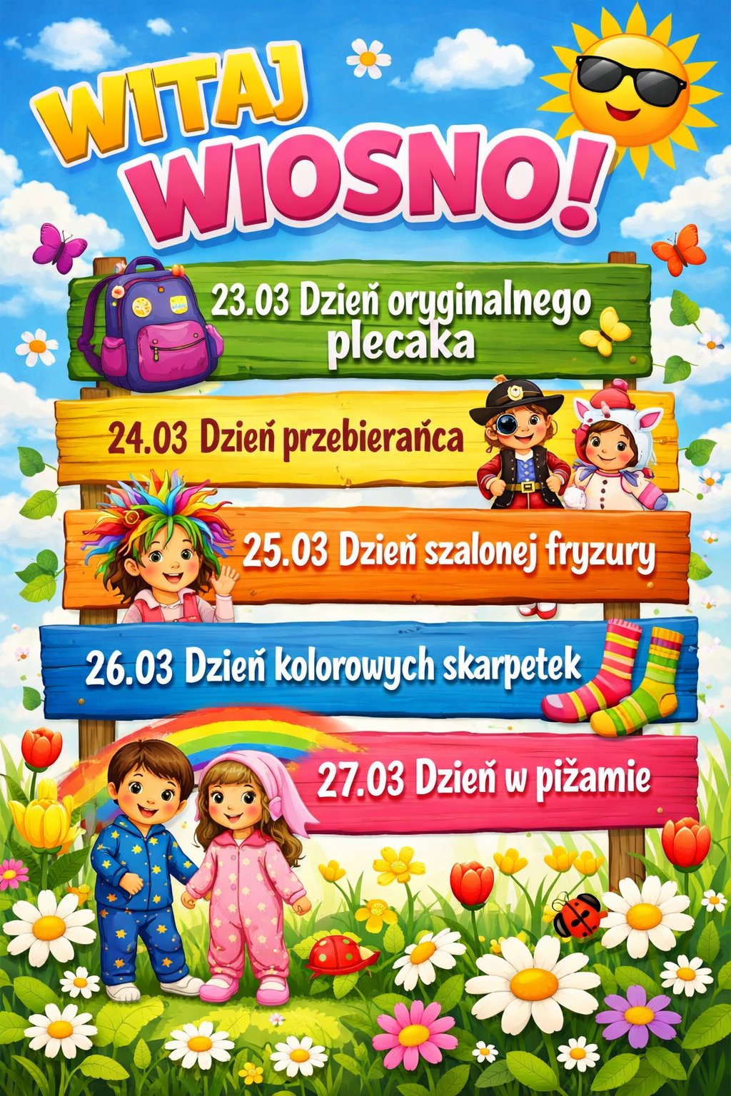 🌸🎉 Szalony Tydzień Wiosny w 5! 🎉🌸