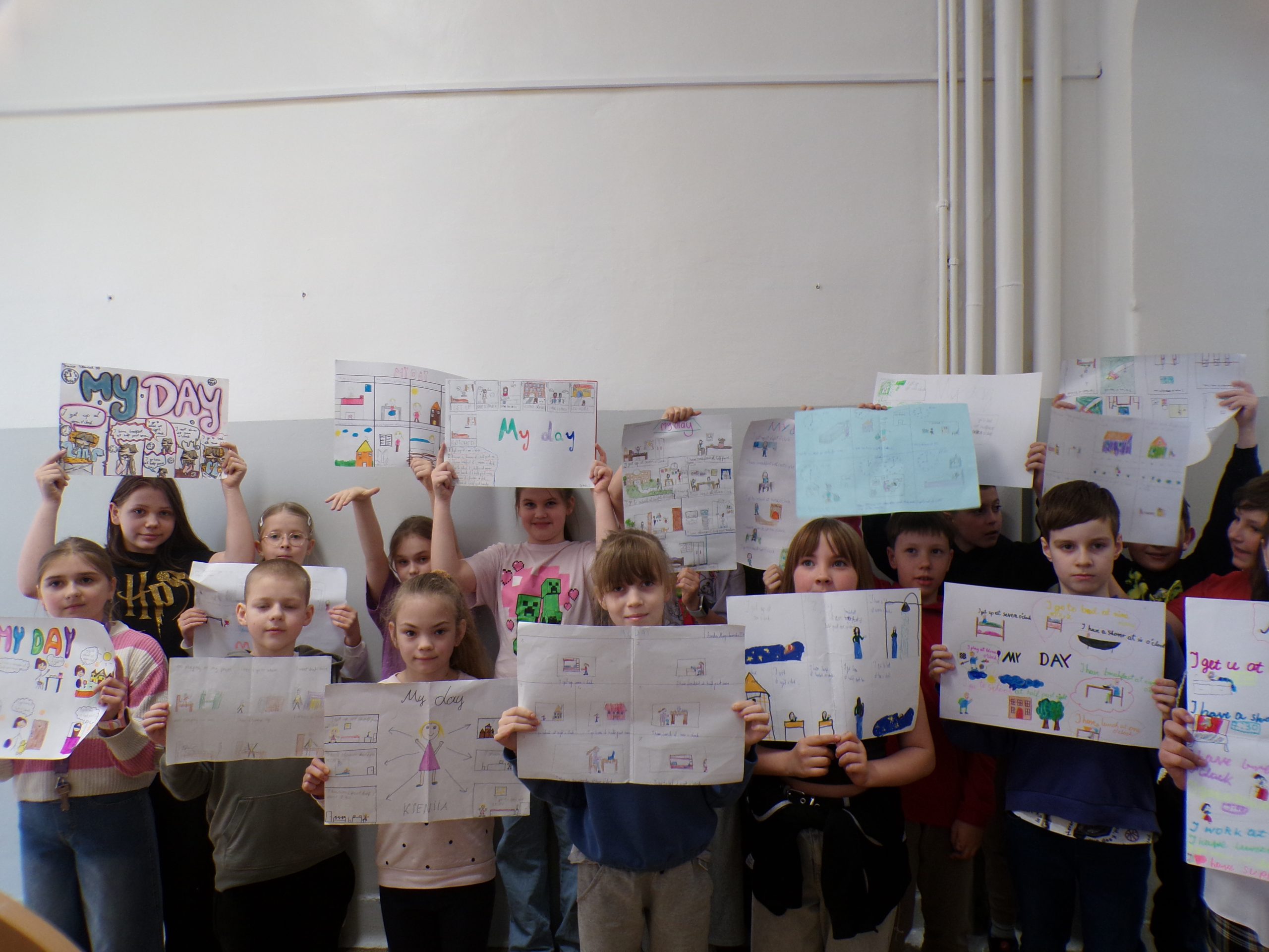 My day- prezentacja w klasie 3b