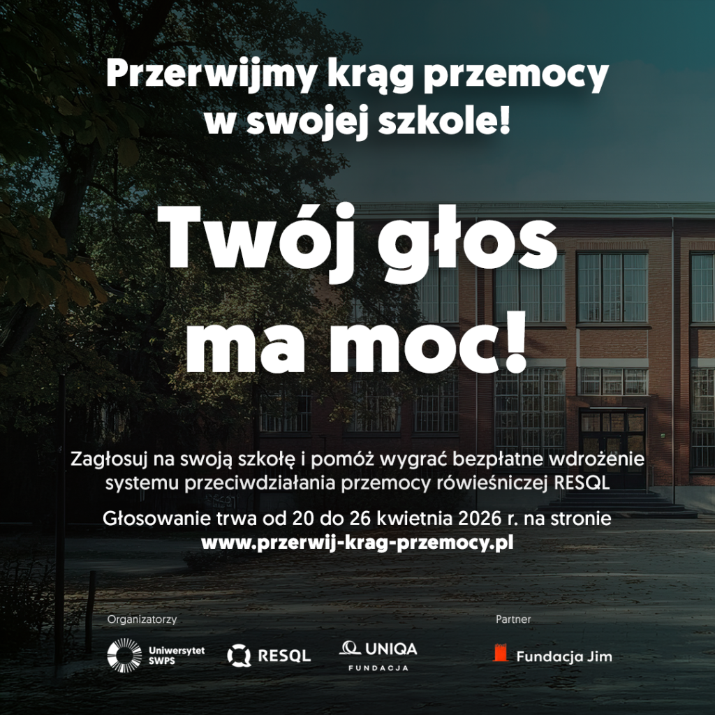 Przerwij krąg przemocy w swojej szkole