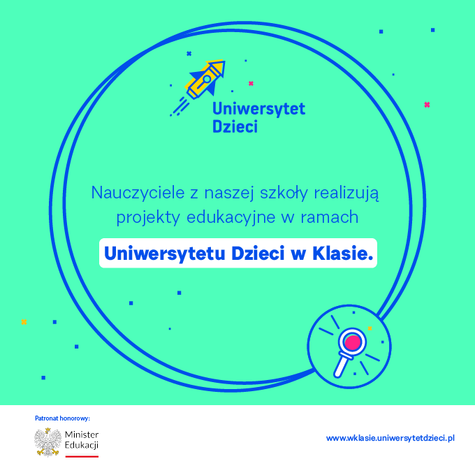 Klasa 1A realizuje projekt „Ciekawskie Pierwszaki”