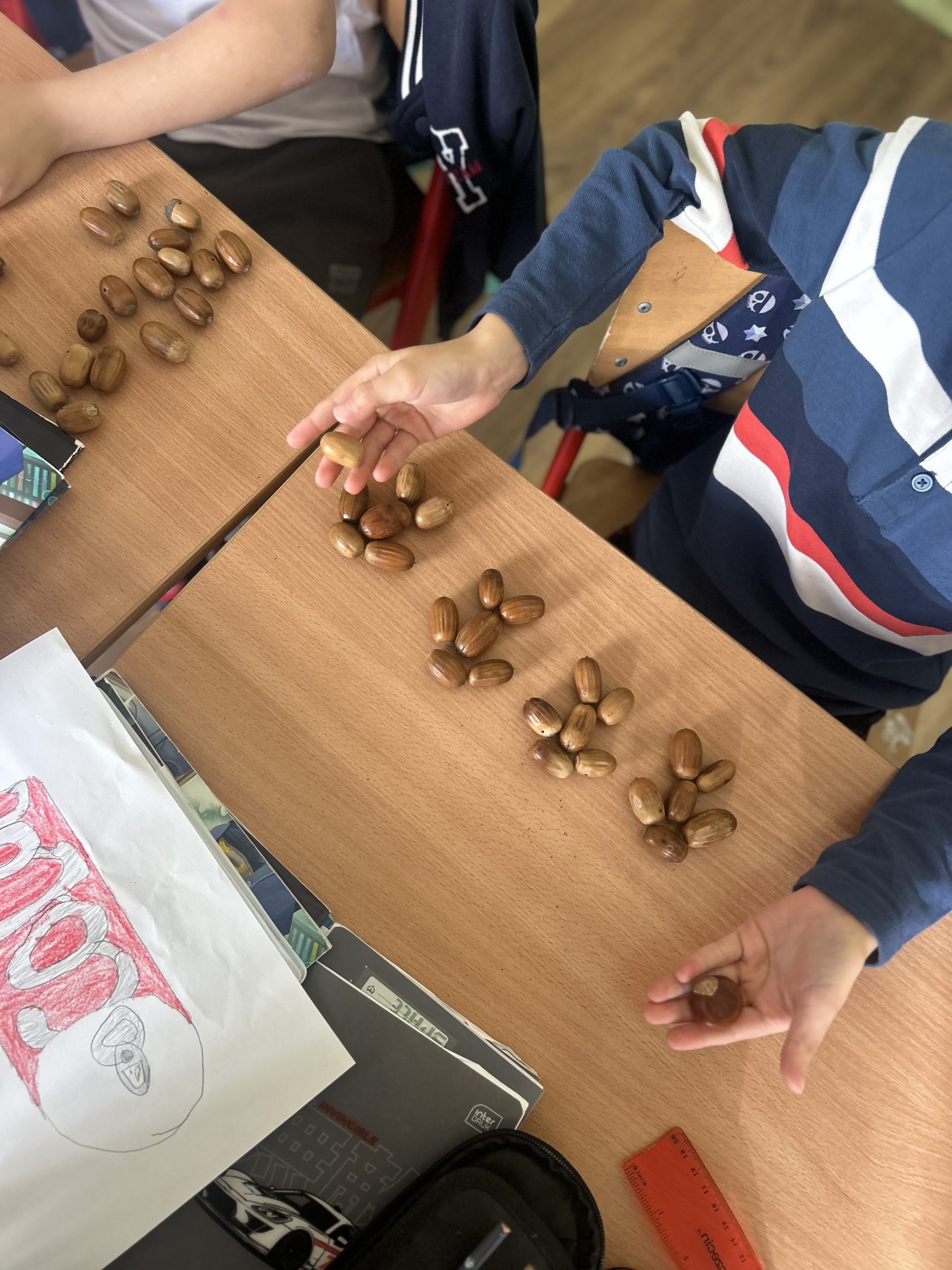 🌰🍂 Kasztanowa matematyka w klasie 2B! 🍂🌰